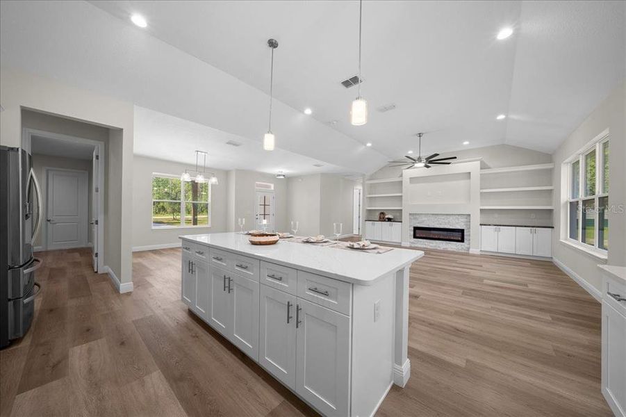 Furnished interior view inside a new home in , Ocala (Image 12). Furnished interior view inside a new home in , Ocala (Image 12).