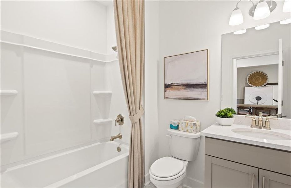 Furnished interior view inside a new home in Anderson Point Estates, McDonough (Image 15).