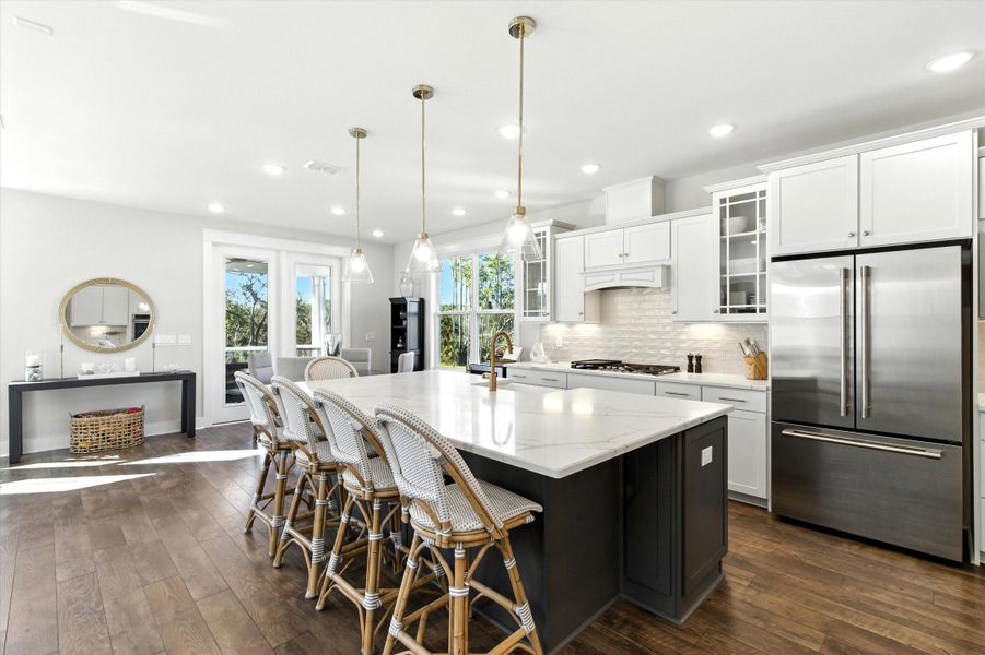 Furnished interior view inside a new home in , Mount Pleasant (Image 45).