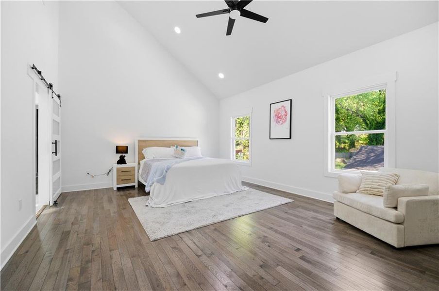 Furnished interior view inside a new home in , Atlanta (Image 7).