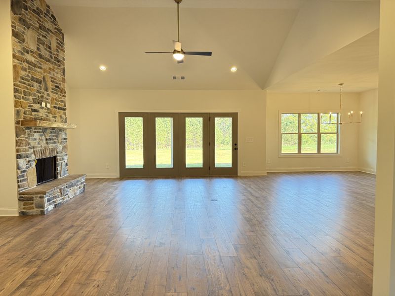 Spacious, unfurnished interior of a new home in The Reserve at Reidsboro, Williamson (Image 36).