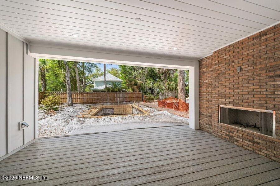 Exterior details and patio area of a home in , Atlantic Beach (Image 28).
