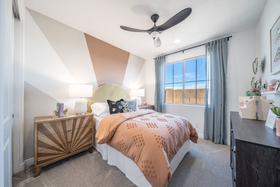 Furnished interior view inside a new home in Hawes Crossing, Mesa (Image 19).