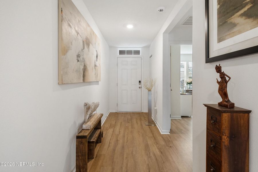 Furnished interior view inside a new home in Copes Landing, Jacksonville (Image 9). Furnished interior view inside a new home in Copes Landing, Jacksonville (Image 9).