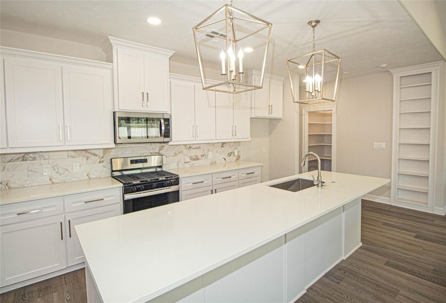 Furnished interior view inside a new home in , Livingston (Image 8).