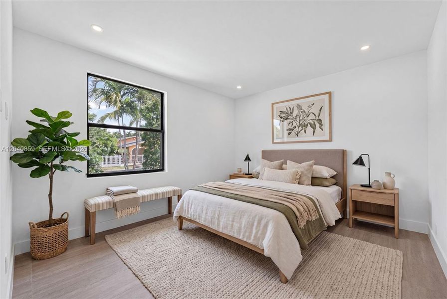 Furnished interior view inside a new home in , Miami (Image 8). Furnished interior view inside a new home in , Miami (Image 8).