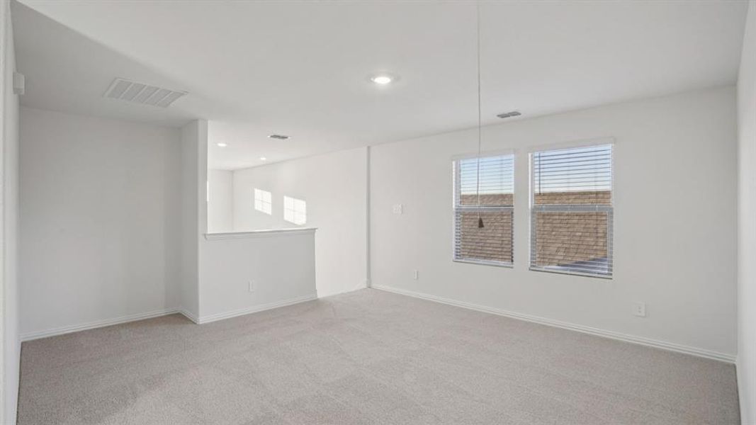 Spacious, unfurnished interior of a new home in Eastridge - Spring Series, McKinney (Image 27). Spacious, unfurnished interior of a new home in Eastridge - Spring Series, McKinney (Image 27).