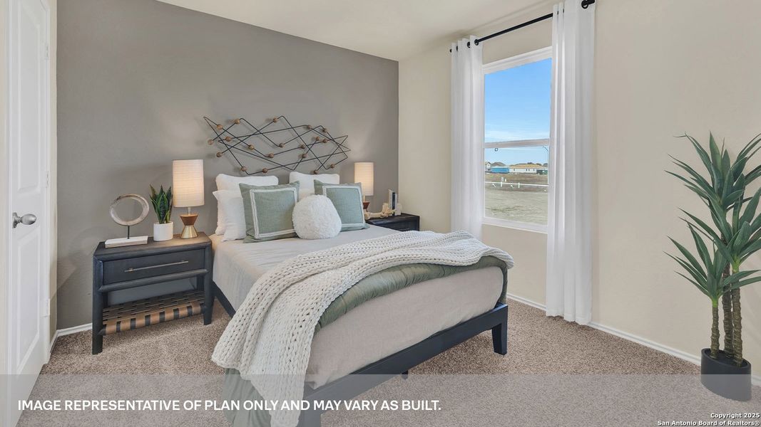 Furnished interior view inside a new home in Sunset Oaks, Maxwell (Image 4).