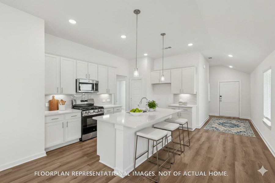 Furnished interior view inside a new home in Miller's Pond, Rosenberg (Image 9).