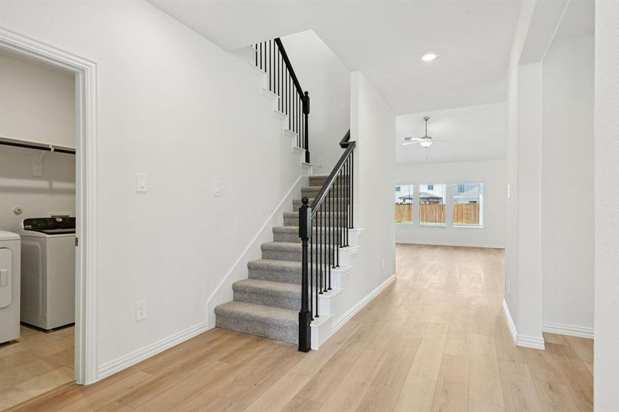 Photo is not of the actual home, but is an inspirational photo of builder’s model home and may depict options, furnishings, and/or decorator features that are not included.