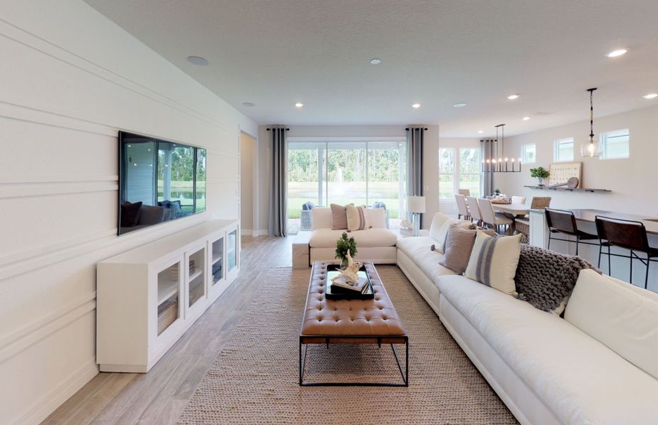 Representative furnished interior of a home built from the Stellar by Del Webb in Del Webb Southern Harmony, Murfreesboro (Image 39).
