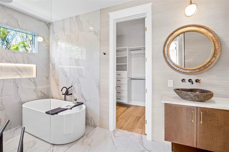 Furnished interior view inside a new home in , Anna Maria (Image 46).