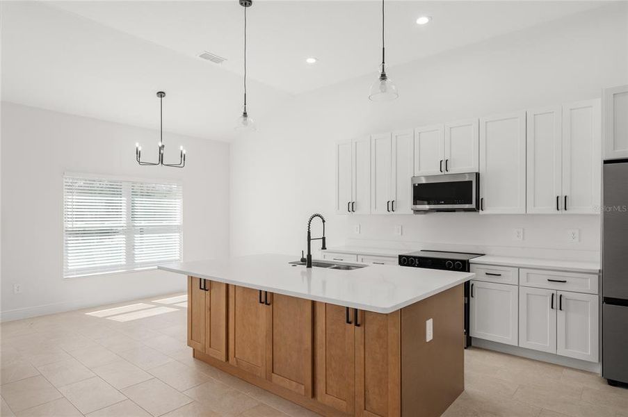 Furnished interior view inside a new home in , Orange City (Image 10).