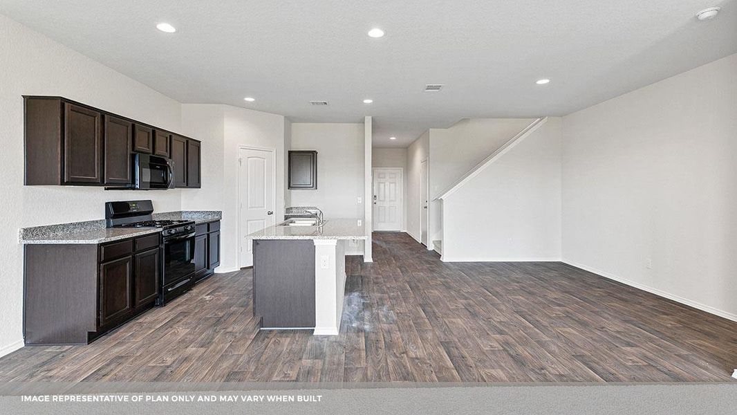 Furnished interior view inside a new home in Briarwood, Elgin (Image 8).