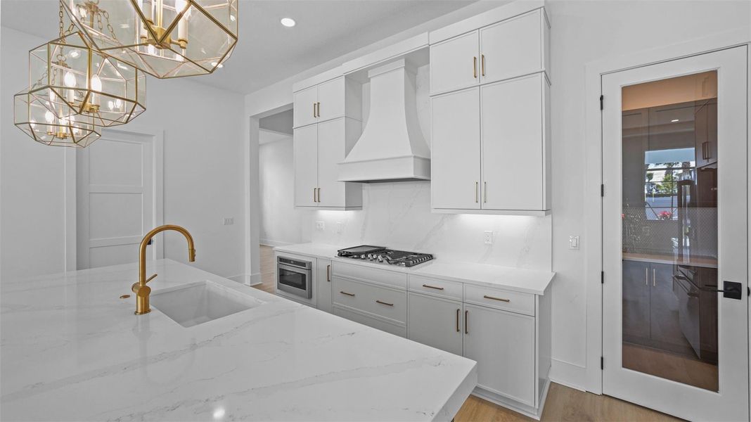 Furnished interior view inside a new home in Esprit at Avenir, Palm Beach Gardens (Image 11).