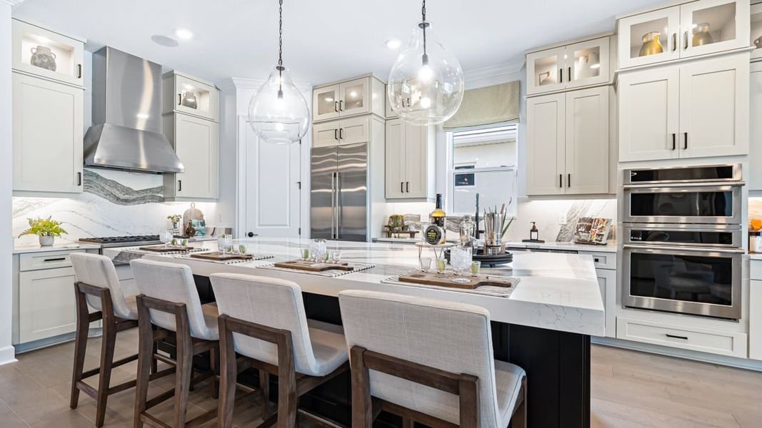Representative furnished interior of a home built from the Pallazio II by Taylor Morrison in Skye Ranch Community Group Page, Sarasota (Image 10).