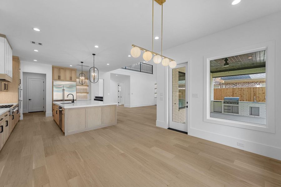 Furnished interior view inside a new home in , Houston (Image 11).