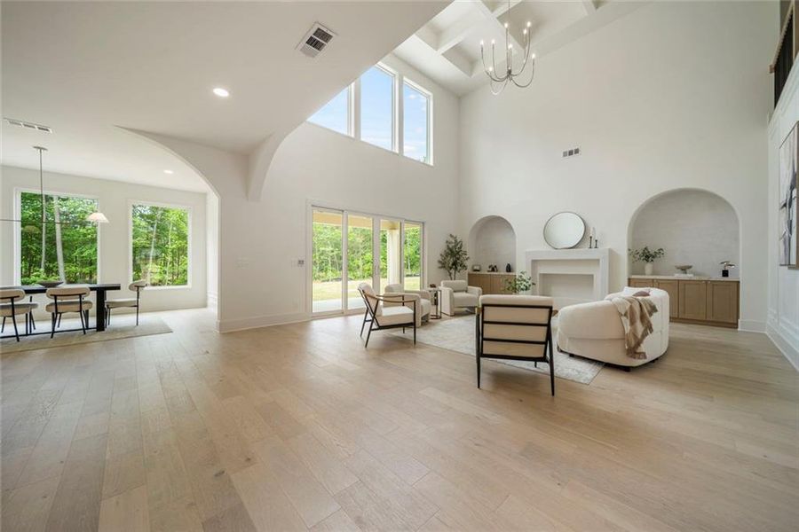 Furnished interior view inside a new home in , Lawrenceville (Image 32).