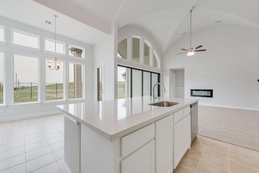 Furnished interior view inside a new home in Breezy Hill, Rockwall (Image 14). Furnished interior view inside a new home in Breezy Hill, Rockwall (Image 14).