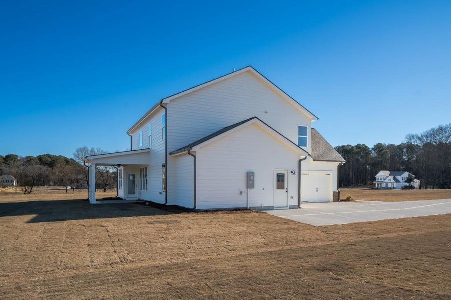 Exterior details and patio area of a home in , Good Hope (Image 18).