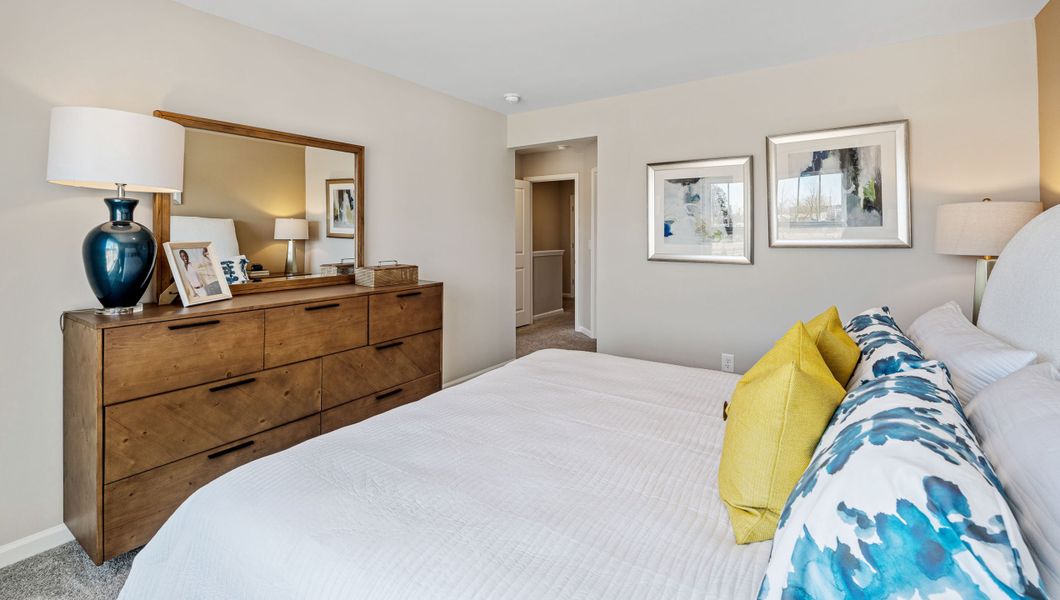 Furnished interior view inside a new home in Tanglewood Townes, Greenville (Image 25).