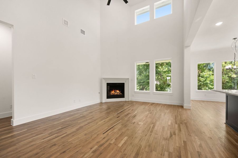 Representative unfurnished interior of a home built from the Ashley by Our Country Homes in Parks of Aledo, Aledo (Image 62).