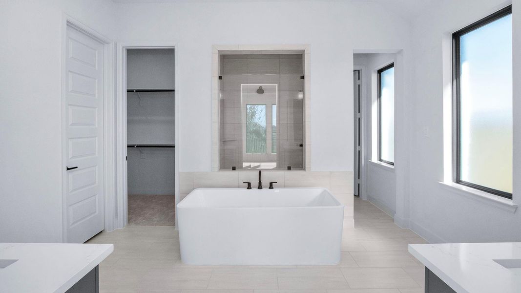 Furnished interior view inside a new home in Briarley, Montgomery (Image 5). Furnished interior view inside a new home in Briarley, Montgomery (Image 5).