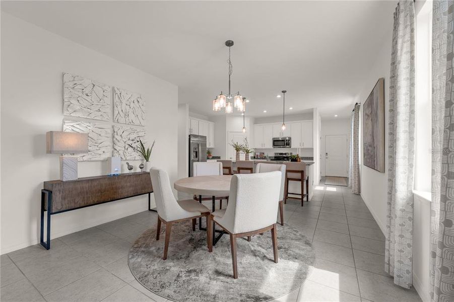 Furnished interior view inside a new home in Watermark, Cocoa (Image 3).