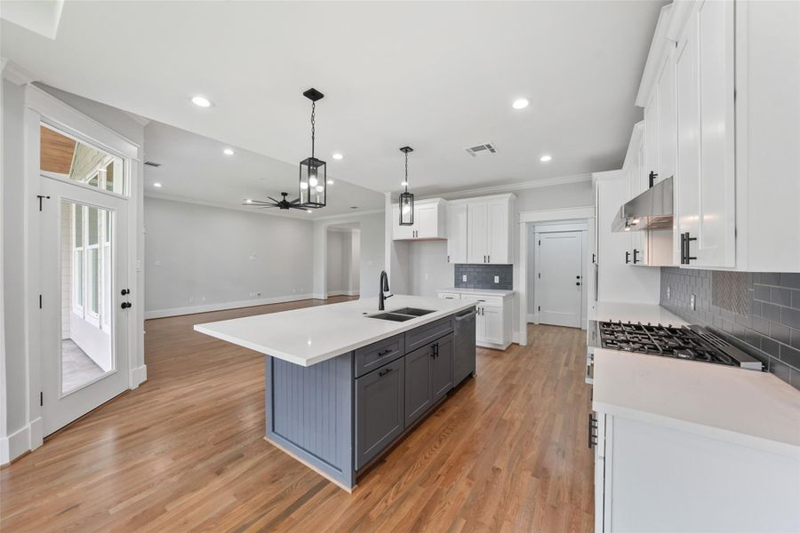 Furnished interior view inside a new home in , Houston (Image 16).