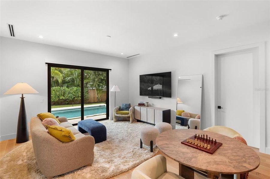 Furnished interior view inside a new home in , Sarasota (Image 14).