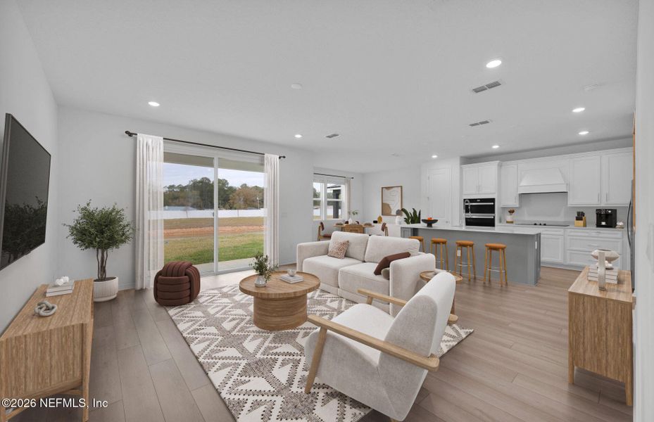 Furnished interior view inside a new home in Murray Farms, Middleburg (Image 15).