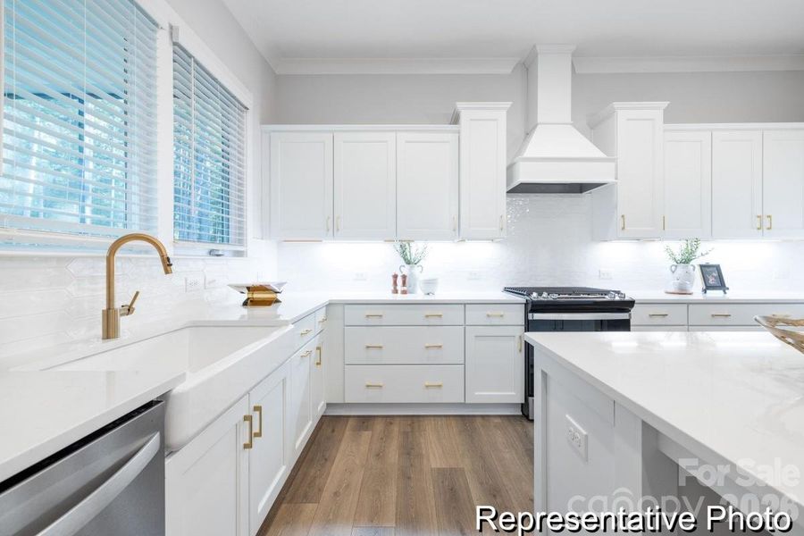 Furnished interior view inside a new home in Heritage Hall, Statesville (Image 7).