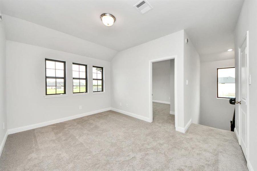 Spacious, unfurnished interior of a new home in Elyson: Elyson Duets, Katy (Image 21). Spacious, unfurnished interior of a new home in Elyson: Elyson Duets, Katy (Image 21).