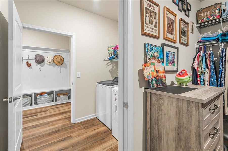 Furnished interior view inside a new home in , Cartersville (Image 30).