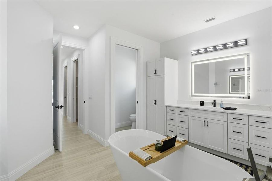 Furnished interior view inside a new home in , Cape Coral (Image 12).