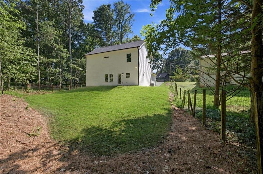 Exterior details and patio area of a home in , Cumming (Image 36).