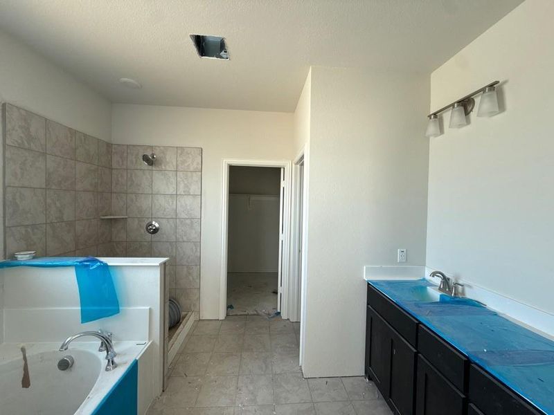 In-progress construction of a new home in Covenant Park, Springtown, TX (Image 4). In-progress construction of a new home in Covenant Park, Springtown, TX (Image 4).