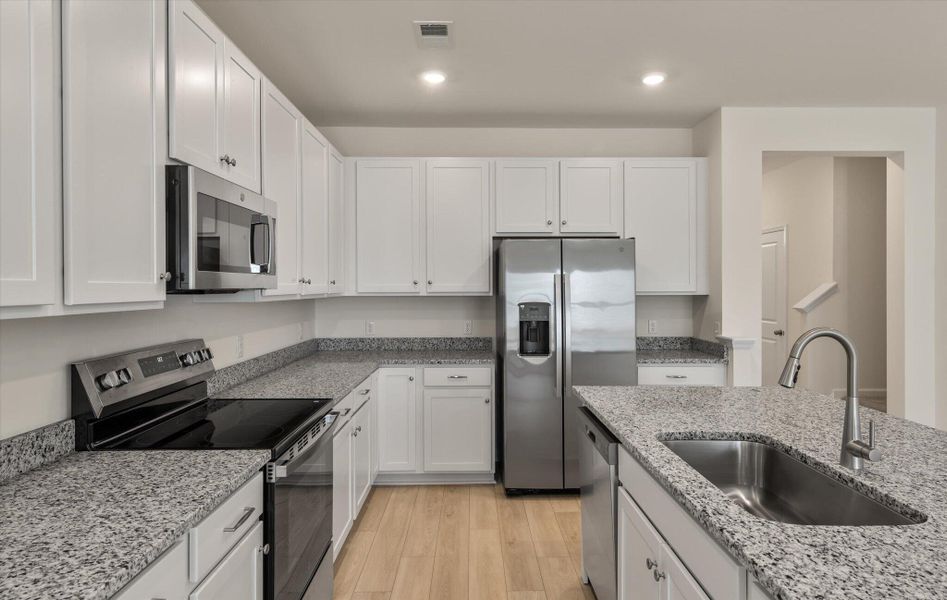 Furnished interior view inside a new home in The Landings at Montague, Goose Creek (Image 14).