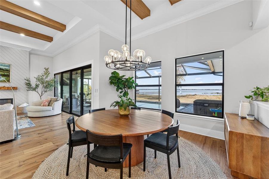 Furnished interior view inside a new home in , Bartow (Image 62).