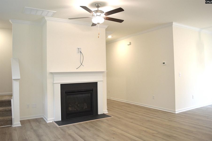 Spacious, unfurnished interior of a new home in Bickley Station, Irmo (Image 22).