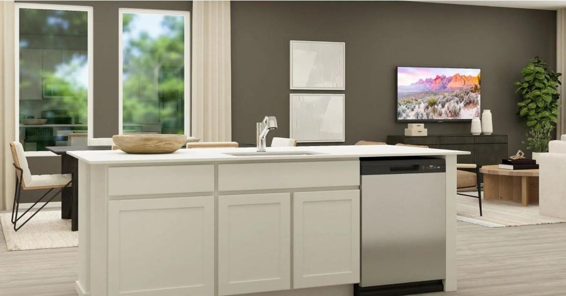 Furnished interior view inside a new home in Magnolia Forest, Montgomery (Image 10).