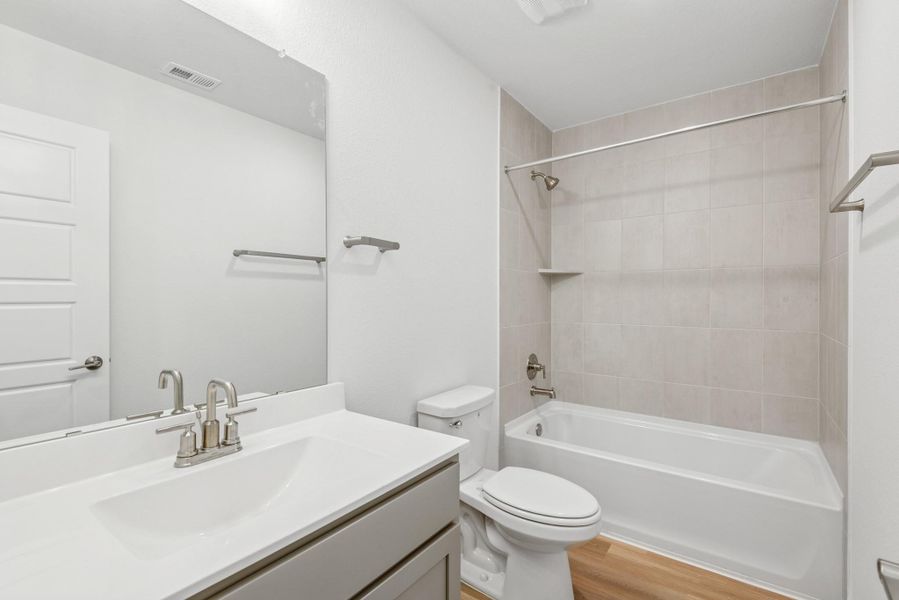 Furnished interior view inside a new home in Summerview, Fulshear (Image 8).