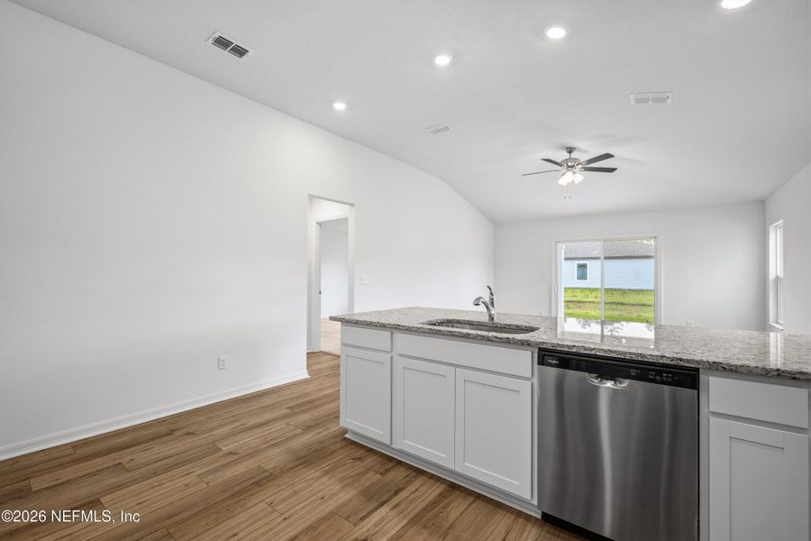 Furnished interior view inside a new home in Westport Landing, Jacksonville (Image 7).