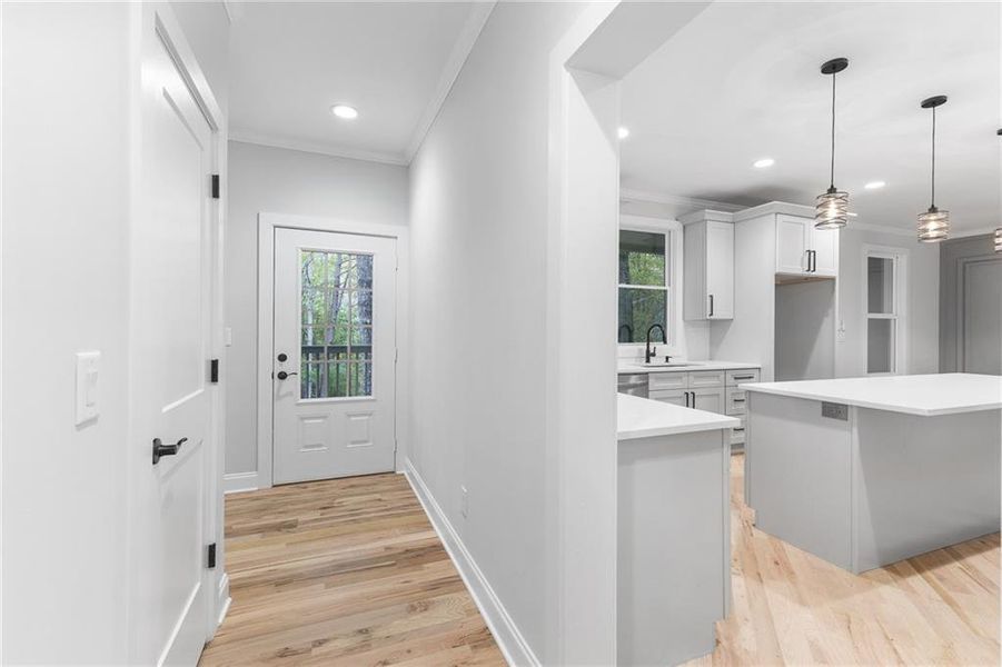 Furnished interior view inside a new home in , Lawrenceville (Image 12).