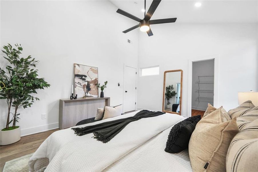 Furnished interior view inside a new home in , Atlanta (Image 36).