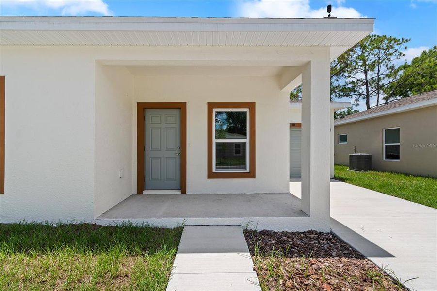 Exterior details and patio area of a home in , Tampa (Image 27). Exterior details and patio area of a home in , Tampa (Image 27).