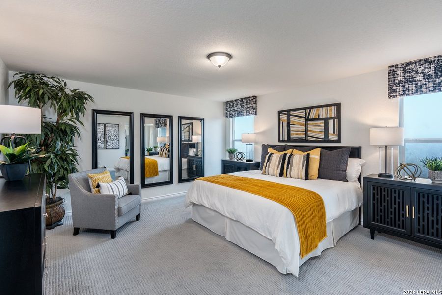 Furnished interior view inside a new home in , San Antonio (Image 7).