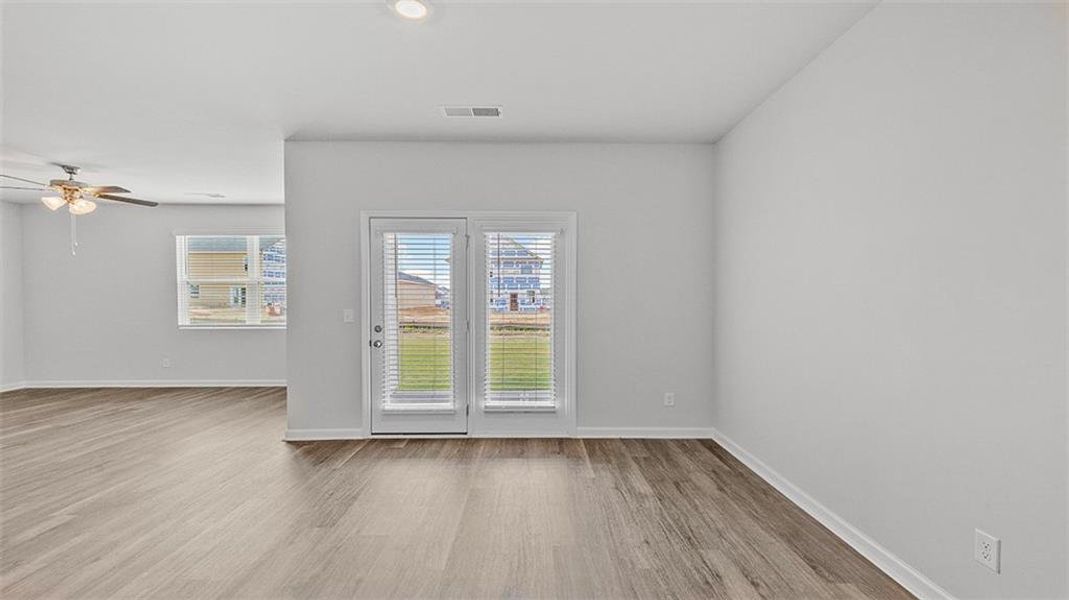 Spacious, unfurnished interior of a new home in Twin Lakes, Hoschton (Image 19). Spacious, unfurnished interior of a new home in Twin Lakes, Hoschton (Image 19).