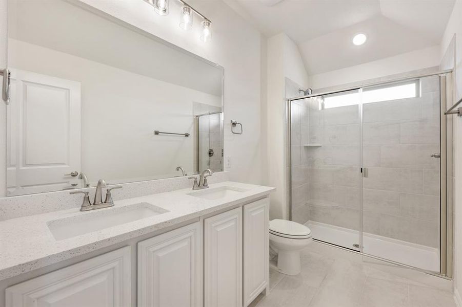 Furnished interior view inside a new home in Wildflower Ranch 60-65, Fort Worth (Image 14).