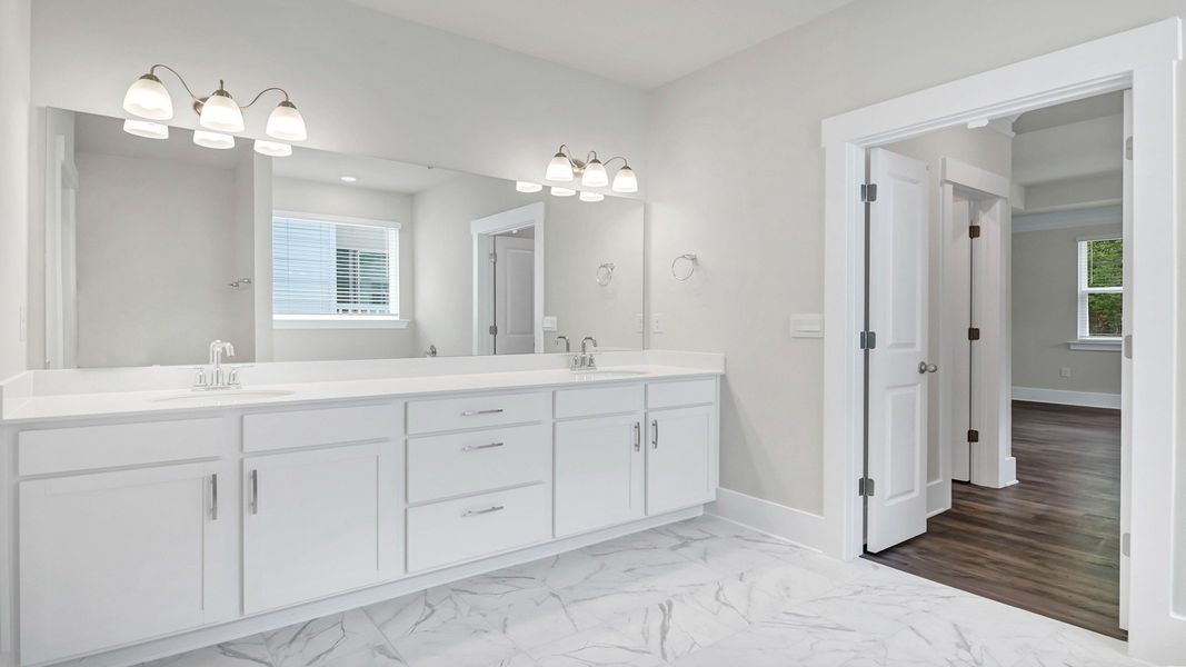 Furnished interior view inside a new home in Shell Pointe, Gilbert (Image 11). Furnished interior view inside a new home in Shell Pointe, Gilbert (Image 11).